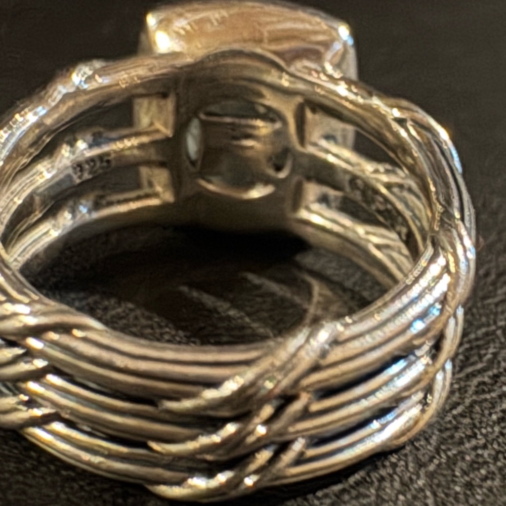 Peter Thomas Roth Sterling Silver and Prasiolite Ring - Picture 8 of 8